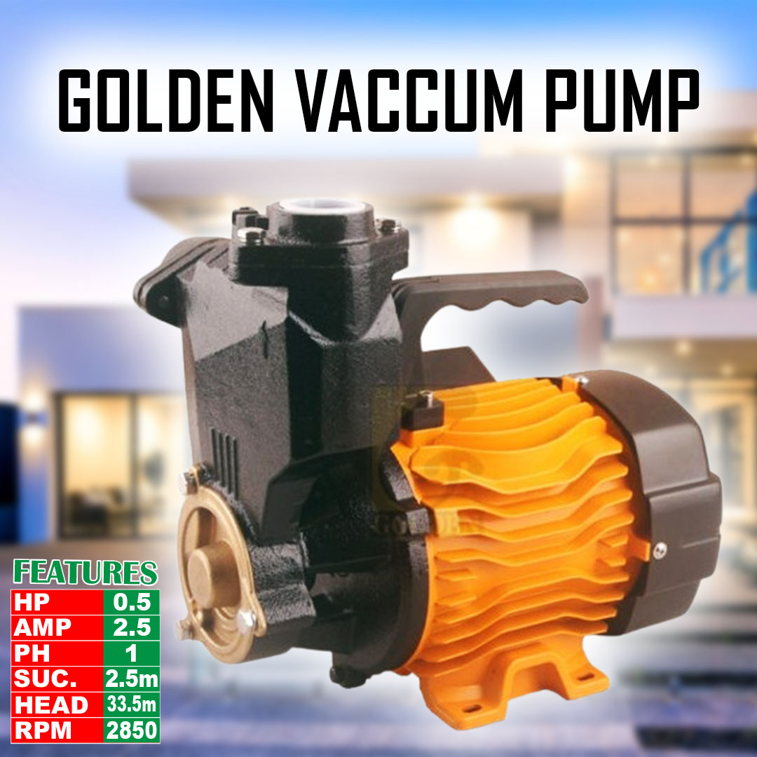 golden vacuum pump 0.5hp