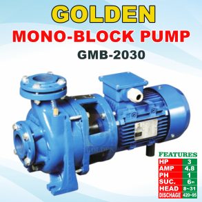 Golden Mono-Block Pumps 3hp -GMB 2030
