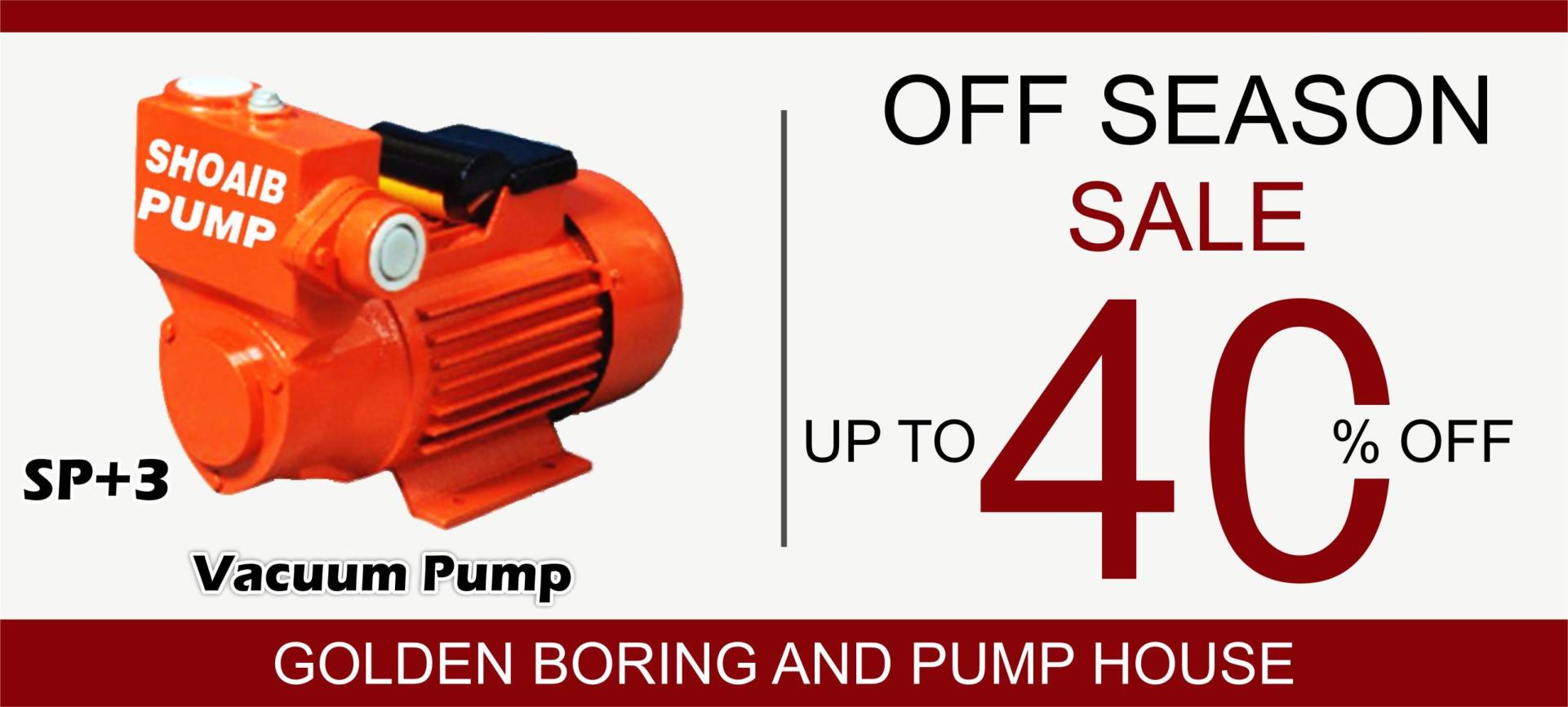 SHOAIB Vacuum Pump GBH-65